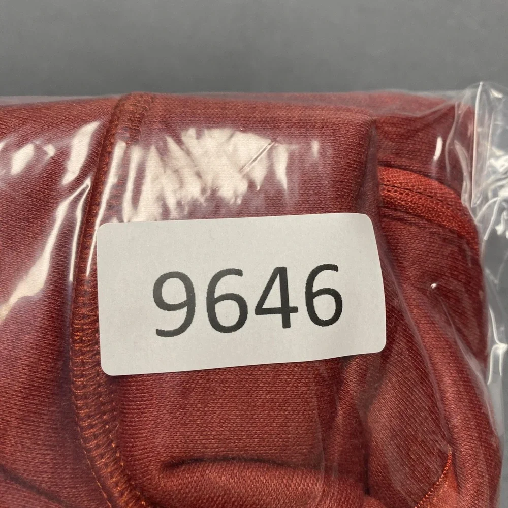 The North Face Sweater Fleece Pullover Mens Large Red Snap‎ Neck Zip Pockets